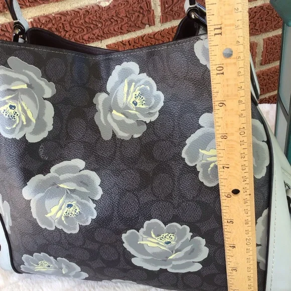 Coach Edie Rose floral shoulder bag - Picture 4 of 16